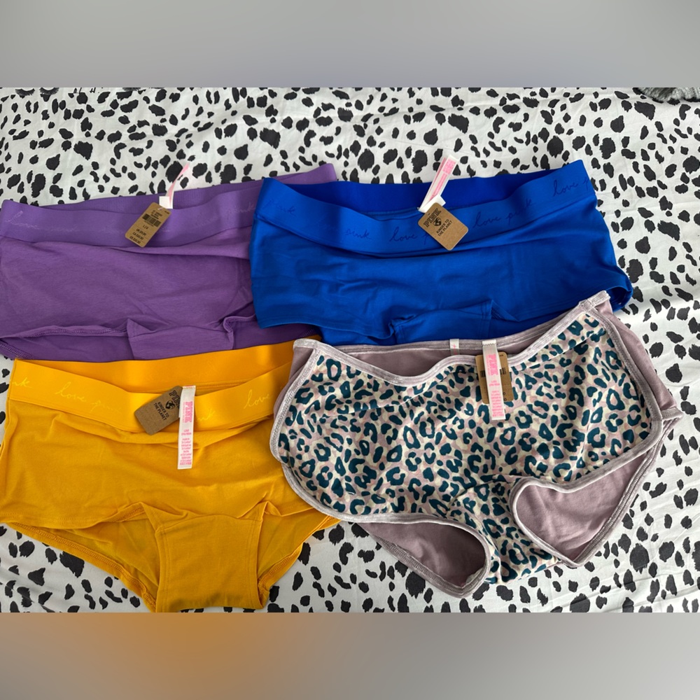 NWT Victoria’s Secret PINK Boyshort Underwear Bundle